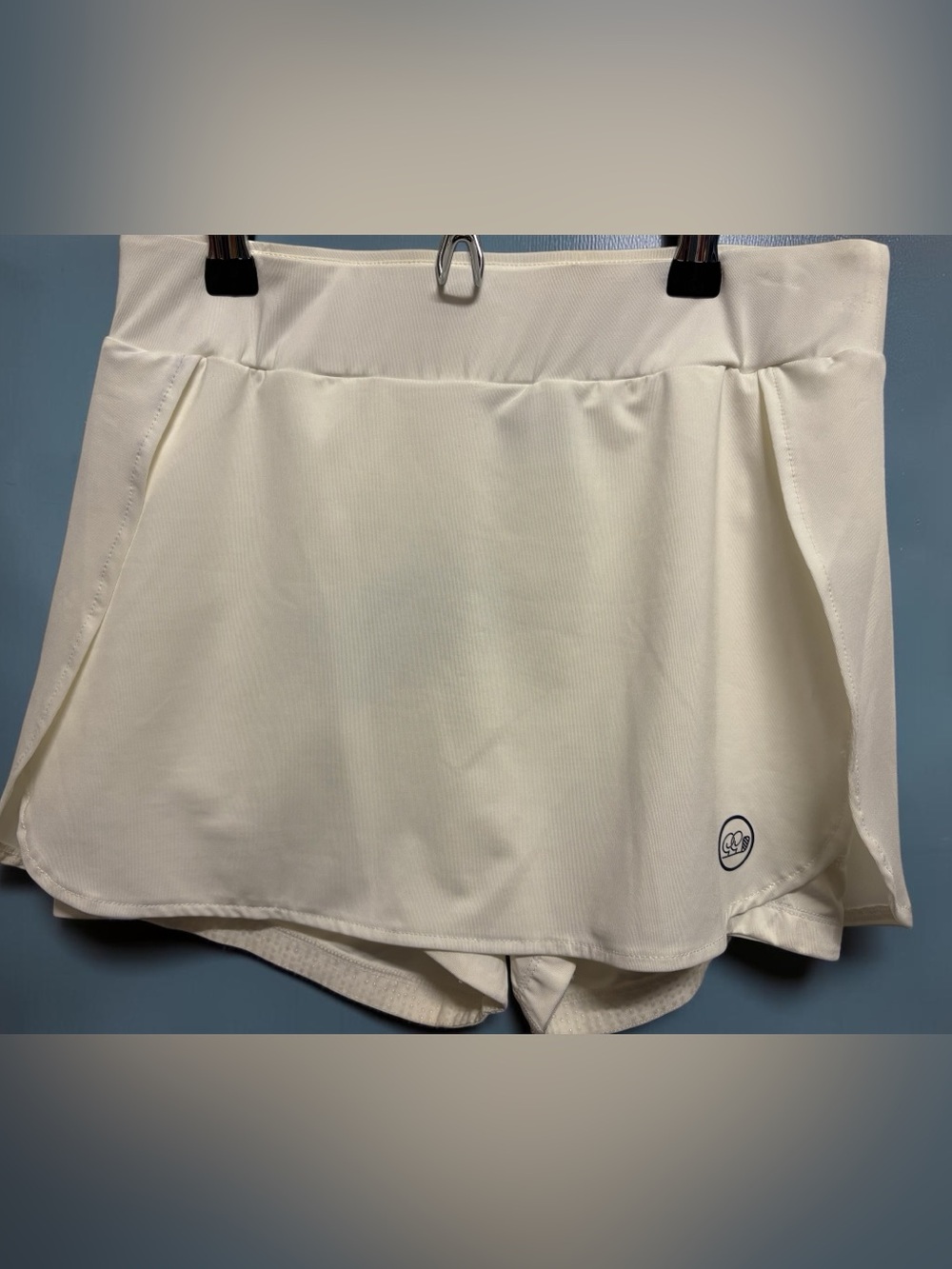 NWT Good Good Golf Pure Sport Cream Skort Size S